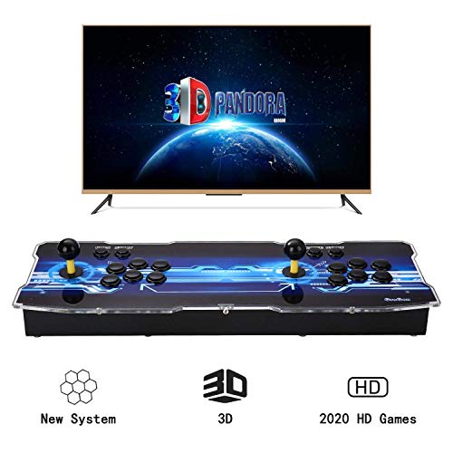 Spmywin 3D Pandoras Box Arcade Console per videogiochi 1080P Nuovo sistema di gioco con giochi 2020 Supporta giochi 3D Smart...