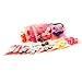 Goldenssy 24Pcs/Lot 10mm 3D Resin Flower Rose Nail Art Kit Manicure Nail Sticker Pattern Real For Gel UV Decoration Instead of Acrylic Liquid and Powder - White