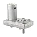 Pannow DC 12 V 6000 RPM Getriebemotor 5 U/min Vierkantantmotor
