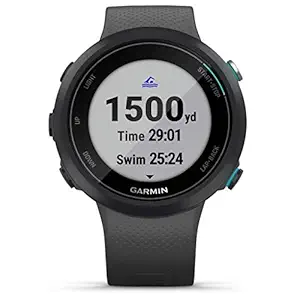 Garmin Garmin Swim 2, GPS Swimming Smartwatch for Pool and Open Water, Underwater Heart Rate, Records Distance, Pace, Stroke Count and Type (No-Cost EMI Available)