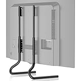 Fitueyes Universal Table Top Pedestal TV Stand Base Mount fits 27" to 60" LCD LED TV,Height Adjustable TT07201MB