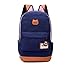 Produktbild Fashion Plaza super süß Katze Ohre Design Canvas Rucksack Rucksäcke für Mädchen Schuler Kinder in der Schule mehrere Farben C5004 (dunkel blau)