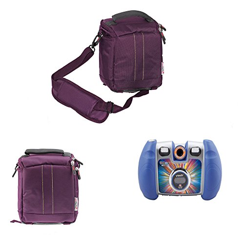 Navitech Lila sch  tzende tragbare Handheld Fall und Reisetasche f  r die Vtech Kidizoom Disney Cars 2