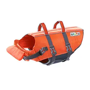 Dog Life Jacket Ripstop Life Jacket for Dogs by Outward Hound, Extra Large, Orange