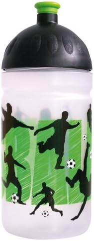 ISYbe ? The non-toxic, leak-proof Bottle Plasticiser-Free - Transparent Fußball - 0.5 litres