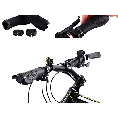 Backtour® Ergonomische Gummi Mountain Bike Fahrrad Lenkergriffe Lock - 5