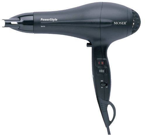 Moser 4320-0050 PowerStyle professioneller Ionic Haartrockner (schwarz) - 2
