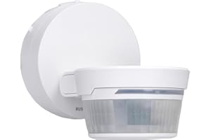 Busch-Jaeger 6851/22-134 Busch-Wächter® PRO 220° BT Bewegungsmelder mit Steuerung via Bluetooth App Flexible Montage Weiß 2CKA006800A3075