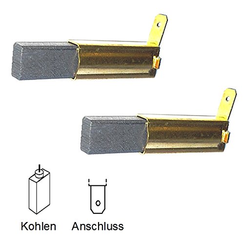 ULFATEC ® Kohlebürsten Motorkohlen für Collomix Rührwerk CX 10, CX 10-A, CX 20 - 5x8x19mm (2018)