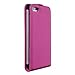 Produktbild Artwizz SeeJacket Leather FLIP+ Schutzhülle für iPhone 5 / 5s / SE - elegantes Etui aus echtem Leder mit komfortablem Magnetverschluss - Case designed in Berlin - pink genarbt - 9663-SJLF-PL-P5-PK
