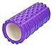 Produktbild ECD Germany Faszienrolle von Selbstmassage, für Pilates, Yoga oder Fitness Übungen, Maße 33 x 14 x 14 cm, Benutzergewicht ca. 100 kg, aus Ethylen-Vinylacetat + Polyvinylchlorid, Violett, Massagerolle, Schaumstoffrolle, Fitnessrolle