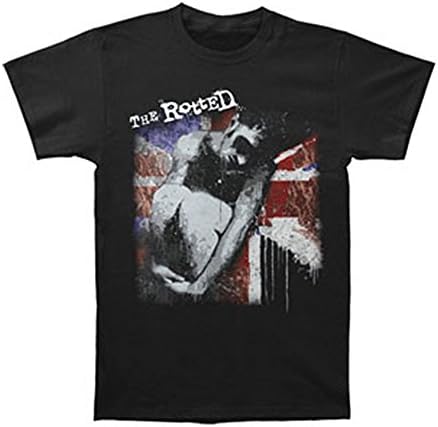 Rotted Men's Get Dead Or Die Trying T-shirt Large Black