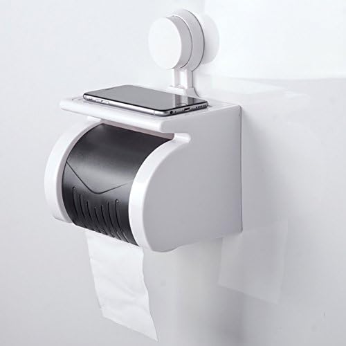 Toilet Roll Holder Bathroom Tissue Holde without Drilling ,Self-Adhesive Glue,Bathroom Accessory Holder Stand