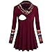 Produktbild Damen Pullover Frauen Cowl Neck Double Layered Pflege Tunika Sweatshirts Stillen Schwangerschaft Hemd Tops Kleidung