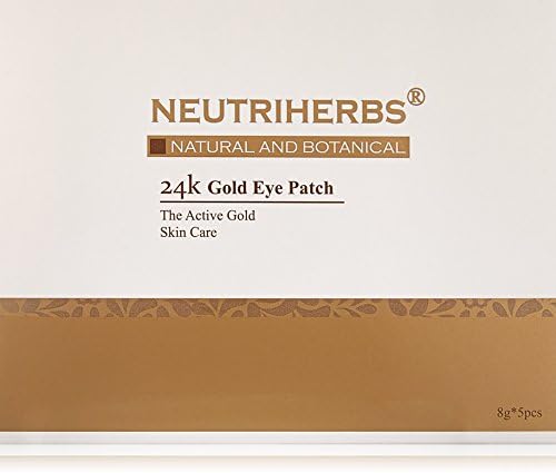 Smyrna® 24k Nano Gold Collagen Eye Pads Patches, Eye Mask - Repair and Moisturize Puffy Eyes, Dark Circles, Anti-Aging, Anti Wrinkle (10 Pairs)