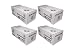 Produktbild 4X Eco Toner ersetzt Canon FX-8/Cartridge T Patronen - für Fax L 380/380 S/380/390/400 & PC-D 320/340 - deutsche Qualität von Eurotone - Kein Original - 100% Kompatibel