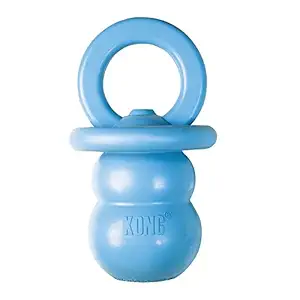 KONG Puppy Binkie Dog Toy, Medium (Colors Vary)