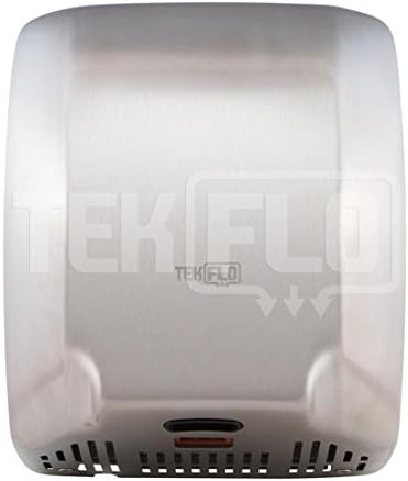 Tekflo Advanced Automatic Electric Hand Dryer High Speed Ultra Fast Dryer (Brushed Metal)