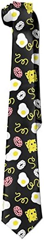 GENTLE Delicious Pasta Necktie Skinny Ties Business Tie For Wedding Ceremony