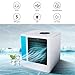Produktbild Jamicy® 3 in1 Mini Luftkühler mit LED Display, Air Cooler, Mobile Klimaanlage, leiser Tischventilator, Abnehmbarer Wassertank, sehr geeignet für Büro Camping zu Hause