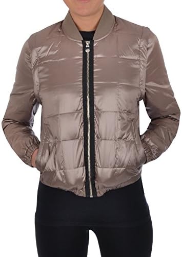 Puffa Women's Quilted Bomber Jacket - Bronze - 10UK
