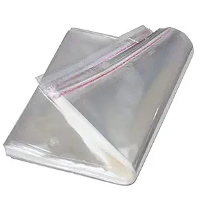 Webshoppers - Plastic Bags Self Adhesive Bags BOPP Packing Bags 35 Micron 12 x 16 Inch 20 Pcs