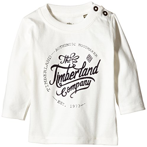 Timberland Baby-Boys T05F42 Long Sleeve Polo T-Shirt, Beige (Offwhite), 18-24 Months (Manufacturer Size:02 Years)