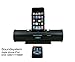 Produktbild Soundsystem Apple Iphone iPod Touch 2G 3G, 3GS 4G Classic - Farbe Schwarz. Im Batteriebetieb 6 Stunden Playback. Micro Hifi stereo Dockingstation Audiosystem Anlage mit Fernbedienung & Lautsprecher 2 x 3 Watt