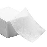 Vococal® 1200 Stück Nichtgewebte Gewebe Kosmetik Make-up Gesicht Reinigung Entferner Pads Wattepads, Weiß - 2