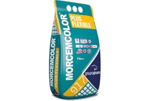 WRIOL MORCEM COLOR PLUS FLEXIBLE: Mortero para rejuntado de juntas de gresite en piscinas. Antihongos e hidrorepelente. Saco 3 kg