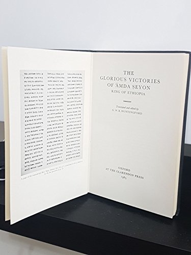 The Glorious Victories of Amda Seyon, King of Ethiopia. Amazon.co.uk