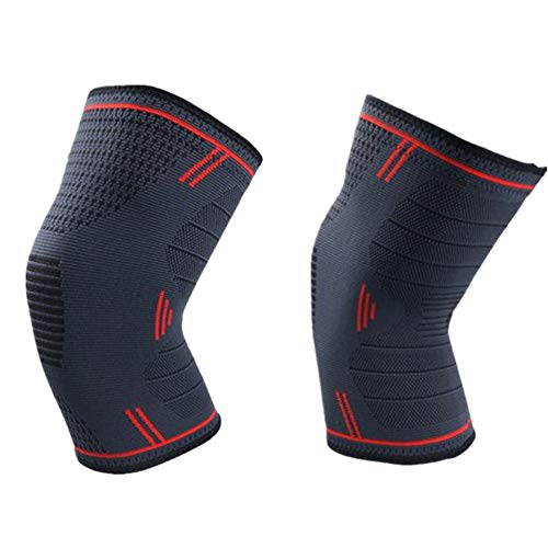 Preisvergleich Produktbild Atmungsaktiver Stoff Knieschoner, Volleyball Fussball Basketball Kniebandage Knieorthese Kreuzbandriss Links Mit Gelenk Für Damen Herren Kinder Mädchen