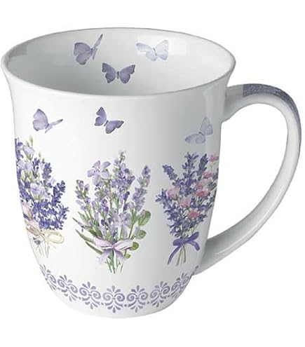 Ambiente Kitten Cats Teetasse – Ca. 0,4 L, Feines Bone China, Mit Katzen-Motiv