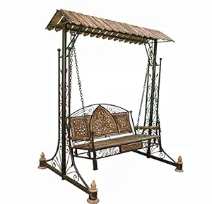 Nadim Handicraft Iron & Swings/Jhoola for Home & Garden Floor-Standing