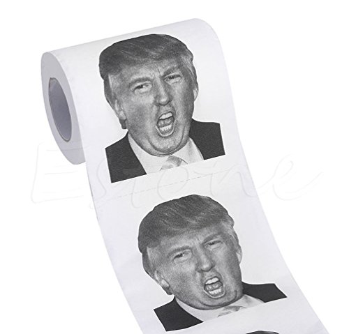Preisvergleich Produktbild ILOVEDIY Donald Trump Toilettenpapier Rollen Spaß Klopapier WC-Papier Toilette Papier