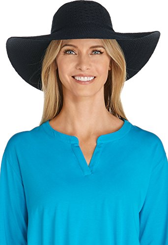 Coolibar Mujer equinácea UV-protección 50 +, 02214-058 Negro Negro Talla:Talla única