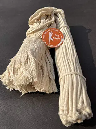 The Yogis WithOut Wax Cotton Neti [[ Pack of -5 ]]