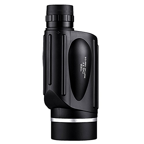 Gran Compra para HUTACT Telescopio Monocular, lente óptica 13X50, capa
múltiple que proporciona una vista clara y una escala de medición de
distancias para mediciones de distancia y altitud. en Amazon