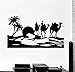 Produktbild ONETOTOP Hiqh hohe qualität Vinyl Papier wandaufkleber wüste Ägypten Oasis Reise Kamel Phantom Vinyl Aufkleber Dekoration wandaufkleber Kunst wandbilder 57 * 32 cm
