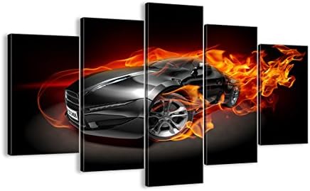 Canvas Picture - 5 Piece - Width: 150cm, Height: 100cm (Width 59,1", Height 39,4") - photo no. 2656 - five 5 Part Panels - multi panel - Ready to Hang - wall art print - Completely framed - Image printed on canvas - art on canvas - Art print Images - EA150x100-2656