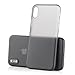 Produktbild iPhone X Premium Hülle Ultra Thin - Transparente dünne Schutzhülle, Leichtes durchsichtiges Slim Backcover für iPhoneX10 - passgenaues Case Bumper mit rundum Kamera-Schutz in schwarz von MC24