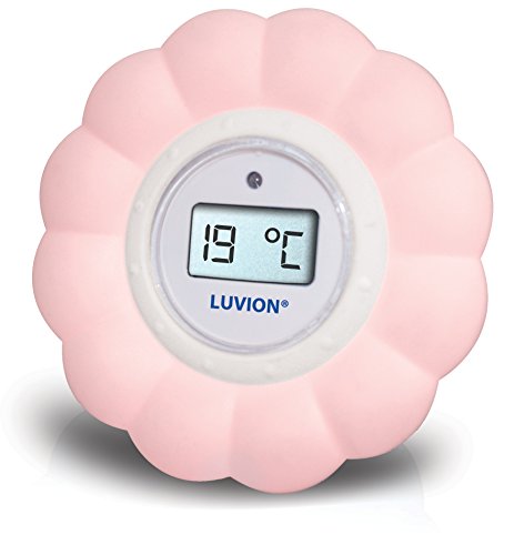 Luvion Pink Bathroom Thermometer