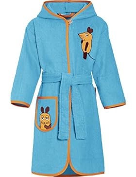 Playshoes Mädchen Bademantel Frottee-bademantel die Maus