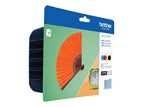 Brother LC129XL - Pack 4 cartuchos tinta de larga duraci n BK C M Y hasta 2 400 p gs negro y 1 200 p gs color ISO IEC 24711 Brother LC129XL - Pack 4 cartuchos tinta de larga duraci n BK C M Y hasta 2 400 p gs negro y 1 200 p gs color ISO IEC 24711