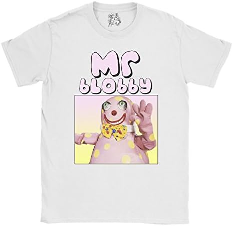 Cult Relevant Mr Blobby 90's Noel Edmunds House Party T -Shirt