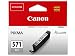 Produktbild Canon original - Canon Pixma MG 5700 Series (CLI-571 GY / 0389 C 001) - Tintenpatrone grau - 780 Seiten - 7ml