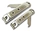 Kohm Nail Clipper Set with Swing Out Nail File/Cleaner, Premium Quality