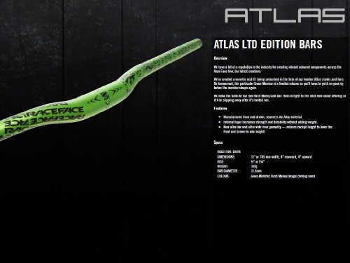 Race Face Lenker Atlas 0.5 Riser, 31.8 x 785 mm - 2