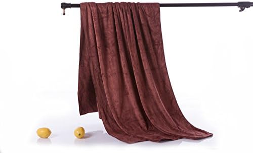Beauty salon thickening increase bath towel can not afford hair loss towel foot sofa sofa sweat towel was wholesale, brown