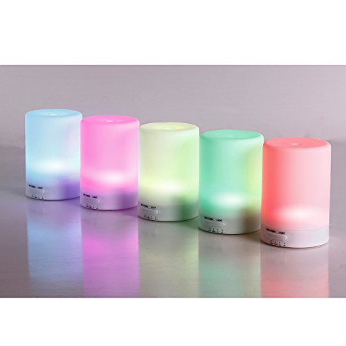 Pro Breeze Ultraschall Aroma Diffuser und Luftbefeuchter mit 7 wechselnde Farb-LED. Aromatherapie für Zuhause, im Büro und im Spa - 6